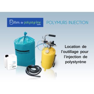 POLYMURS injection de billes de polystyrène