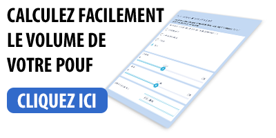Comment calculer le volume de votre pouf